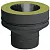 Переходник ВУЛКАН моно-термо конус d150х250 VBR50 (321/0,5мм+439/0,5мм)(черный термо)
