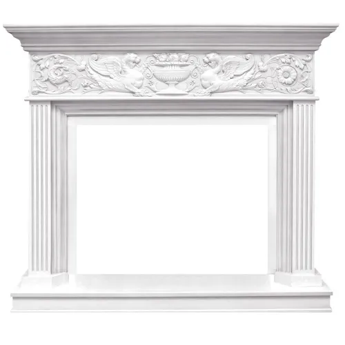 Портал Dimplex Palace (под очаг Symphony 30'') Белый с серебром