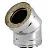 Отвод 45° ВУЛКАН d120х220 Z50R (321/0,5мм+оцинк.)