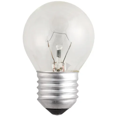 Лампа Jazzway P45 60W E27 шарик прозрачный, 3320287
