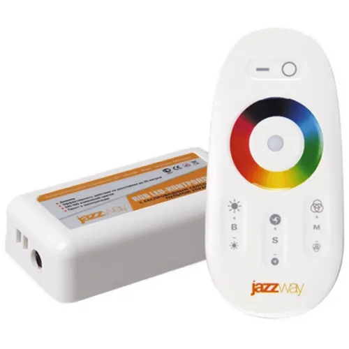 Контроллер Jazzway RGB PRC-4000RF WH 12/24V 216/432W (белый)