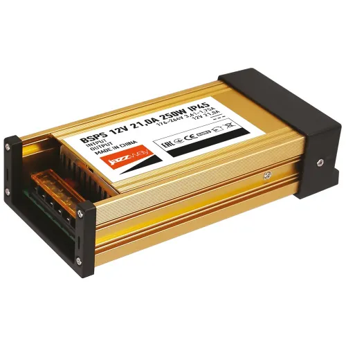 Блок питания для ленты светодиодной Jazzway 12V 250W IP45