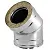Отвод 45° ВУЛКАН d115х215 V50R (321/0,5мм+304/0,5мм)