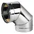 Отвод 90° ВУЛКАН d150х250 V50R (321/0,5мм+304/0,5мм)